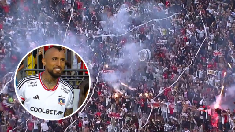 Así recibió el público a Arturo Vidal en su esperado retorno a Colo Colo