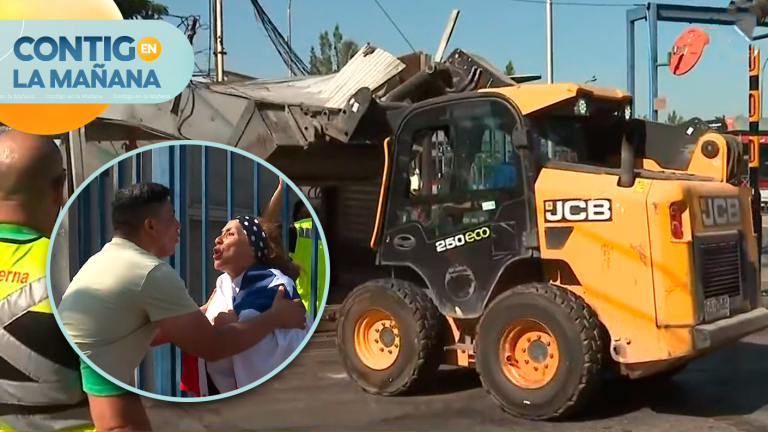 Mujer indignada por destrucción de kiosco en Lo Ovalle: “Se ensañaron conmigo”