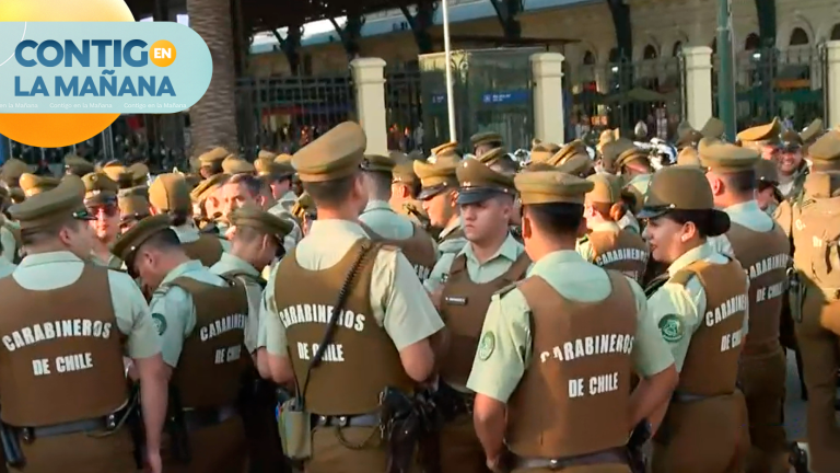 Plan Calle sin Violencia: Refuerzan resguardo policial en Estación Central