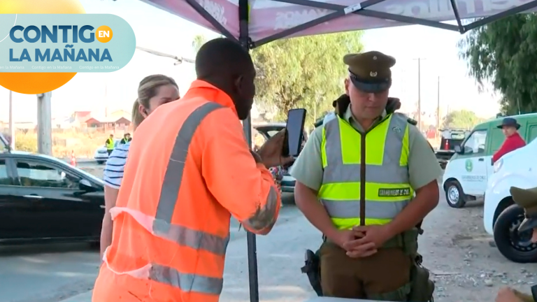 ¡Los increpó! Haitiano fue multado por Carabineros por insólito motivo