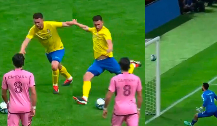 Locura total: El impresionante golazo de Laporte en el duelo entre el Al Nassr y el Inter Miami