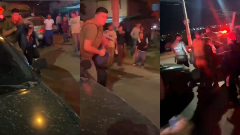 Vecinos los persiguieron: Carabineros detuvo a supuestos pirómanos en Quilpué