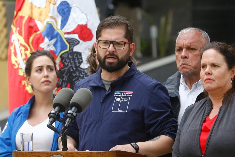 Pdte. Boric por intencionalidad de incendios: 