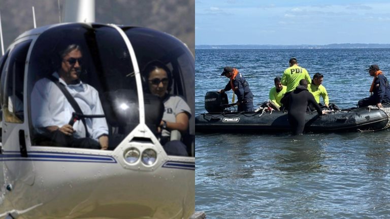 Buzos criminalistas y tecnología de punta: Inician peritajes subacuáticos a helicóptero de Sebastián Piñera