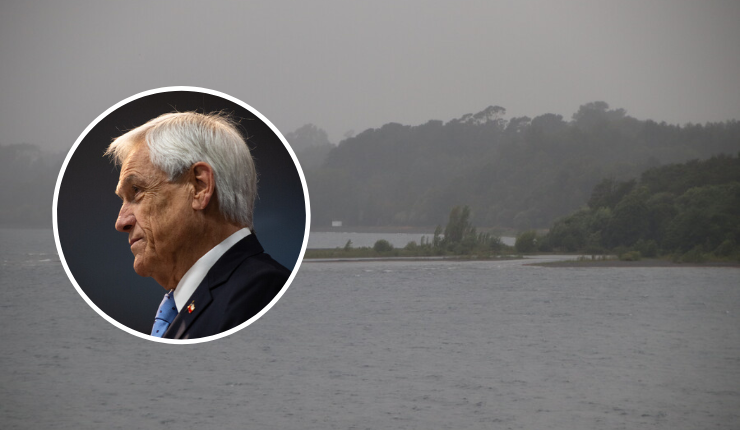 Día clave en Lago Ranco: Revelan imagen aérea de posible helicóptero sumergido de Sebastián Piñera