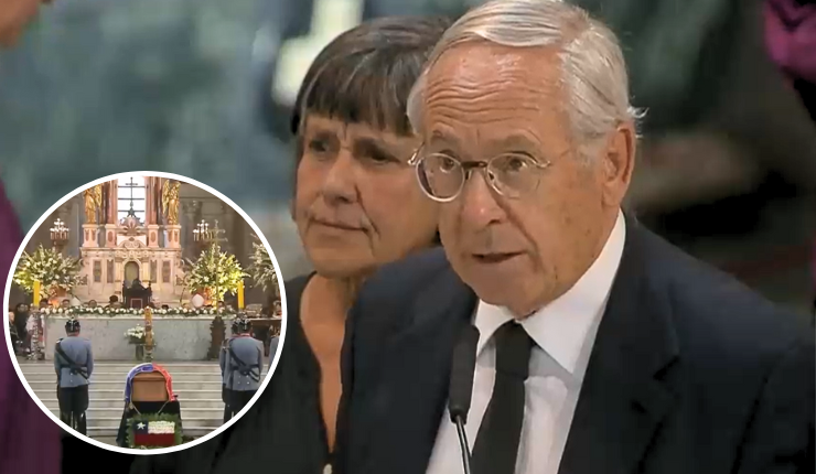 Esta fue la eclesiástica aparición de José Piñera en misa de su hermano Sebastián Piñera