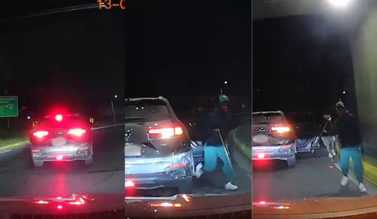 ¡Por poco! La estratégica maniobra de conductor que descolocó a delincuentes en plena encerrona