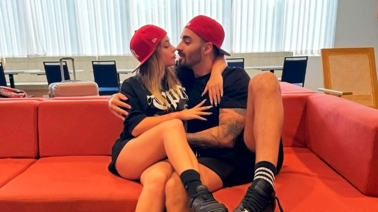 Skarleth Labra y Jorge Aldoney impactaron con osada portada de revista