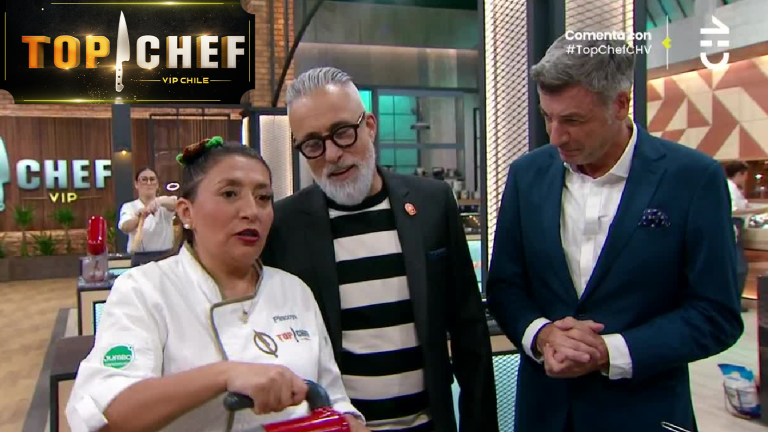 ¿Sergi o Yann? Chefs lograron poner nerviosa a Pincoya en Top Chef VIP