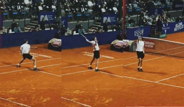 Silenció a todo el público: Así festejó Nicolás Jarry su enorme victoria en el ATP 250 de Buenos Aires