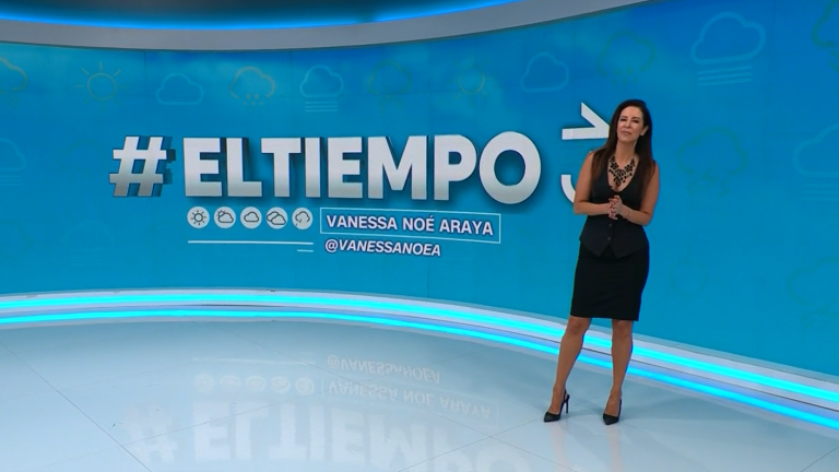 Vanessa Noé y el informe del tiempo para este lunes 19 de febrero