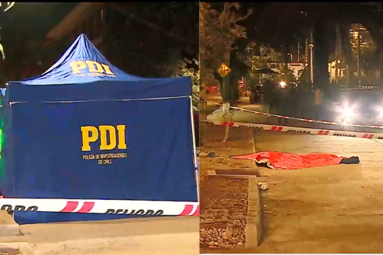 Hombre fue asesinado a puñaladas y arrojaron su cuerpo desde un vehículo en movimiento en Macul