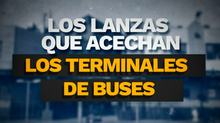 Completo descaro: Así operan los lanzas que acechan los terminales de buses