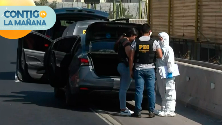 Operativo en Renca: Auto abandonado estaría vinculado a presunto secuestro