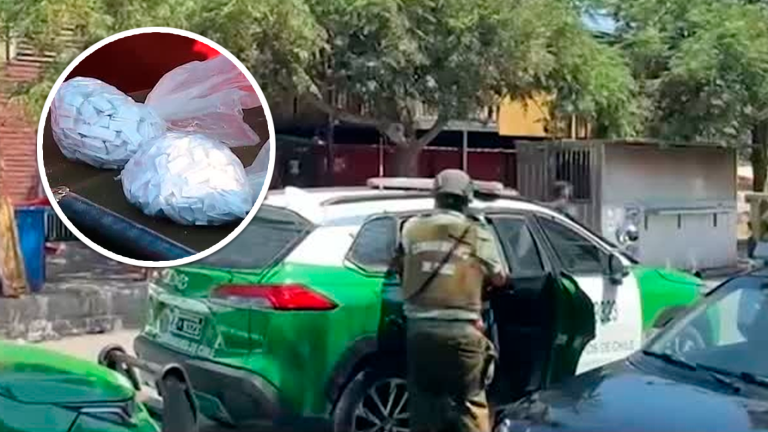 Cae peligrosa banda narco en La Pintana: Incautaron armas y hasta una granada