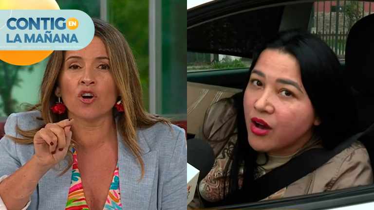 El tenso cruce entre Monserrat Álvarez y conductora venezolana: “Vas a tener que seguir las reglas”