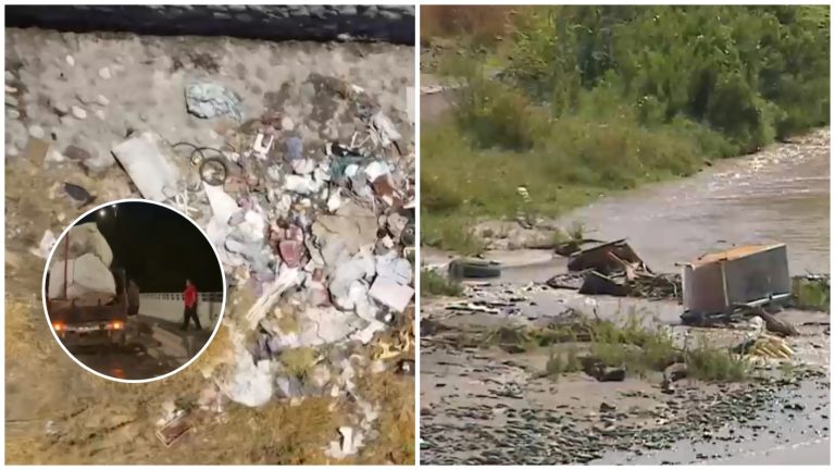 Registraron fotos y videos: Vecinos denuncian que personas están usando el río Mapocho 
