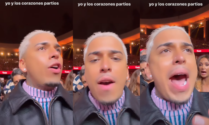 Young Cister se lució cantando a todo pulmón clásico de Alejandro Sanz en Viña 2024