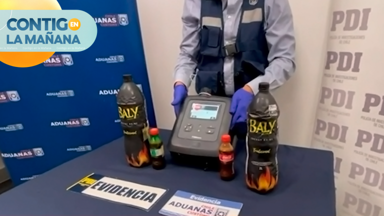 Insólito hallazgo: Joven intentó ingresar 5 litros de Ayahuasca al aeropuerto de Santiago