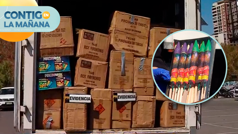 Incautan 1.5 toneladas de fuegos artificiales: Iban a venderse a narcotraficantes