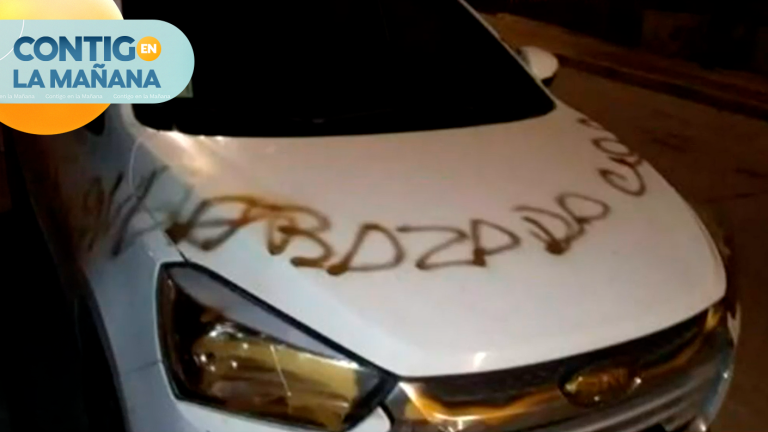 Auto fue vandalizado por error con insólitos mensajes: “Pablo estoy embarazada”