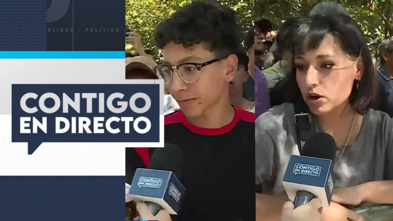 Jóvenes despidieron a ex pdte. Piñera en ex Congreso Nacional: “Merece el sacrificio”