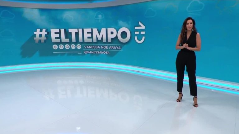 Vanessa Noé y el informe del tiempo para este sábado 10 de febrero