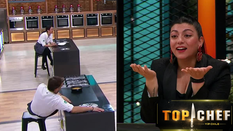 Así fue la caída de Jordi en Top Chef VIP: Chef Fernanda explotó de risa