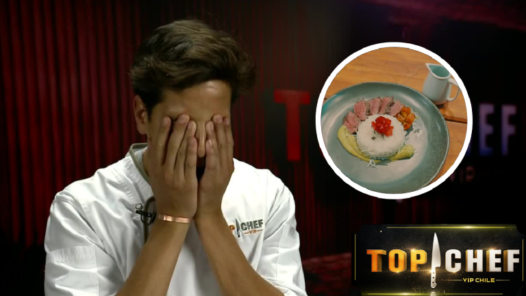 Máximo Menem no resistió la vergüenza por su plato en Top Chef VIP