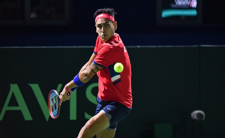 Alejandro Tabilo tuvo arrollador estreno y se instaló en la segunda ronda del ATP de Buenos Aires