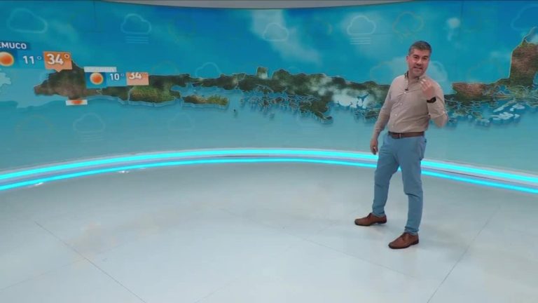 Eduardo Sáez y el informe del tiempo para este miércoles 14 de febrero