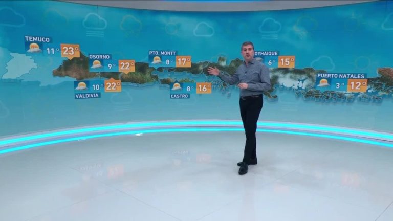 Eduardo Sáez y el informe del tiempo para este jueves 22 de febrero