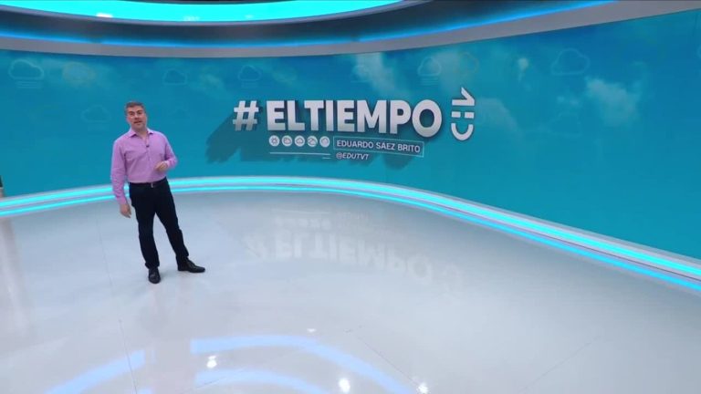 Eduardo Sáez y el informe del tiempo para este martes 27 de febrero