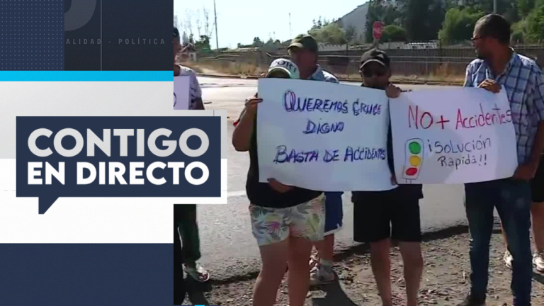Vecinos de Buin llevan 10 años esperando semáforo en “cruce de la muerte”