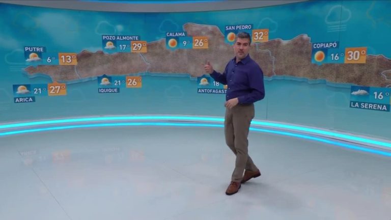 Eduardo Sáez y el informe del tiempo para este miércoles 28 de febrero