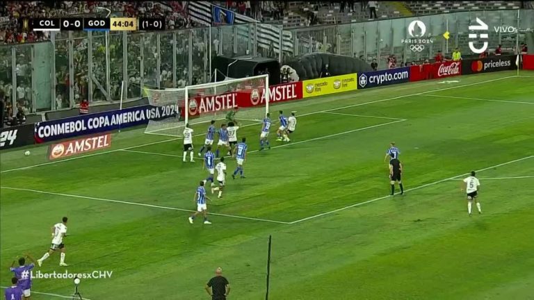 Se salvó Godoy Cruz: Palo evitó el gol de Maximiliano Falcón para Colo Colo