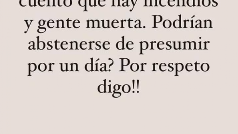 Alfredo Castro criticó a influencers en medio de incendios y les pidió “ abstenerse de presumir”