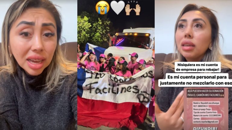 Naya Fácil explotó contra usuario que la acusó de beneficiarse con donaciones: 