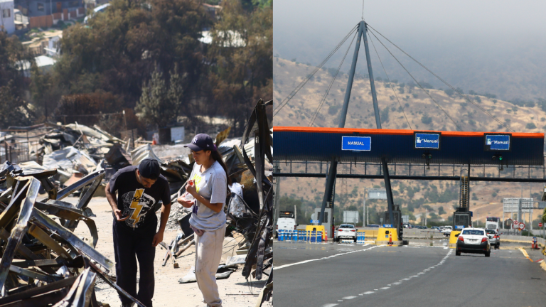 Eximen pago de peaje para todo vehículo en provincias de Marga Marga y Valparaíso