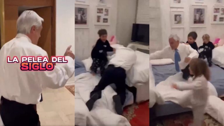 Sebastián Piñera íntimo: Reflotan emotivo video del ex presidente jugando con sus nietos