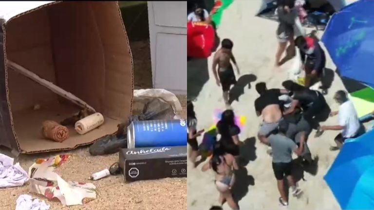 Algarrobo entre basura e inseguridad: Vecinos denuncian suciedad y peligro en las playas de la zona