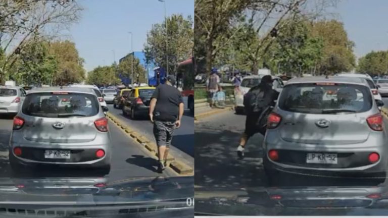 Captan momento en que conductor sufre 