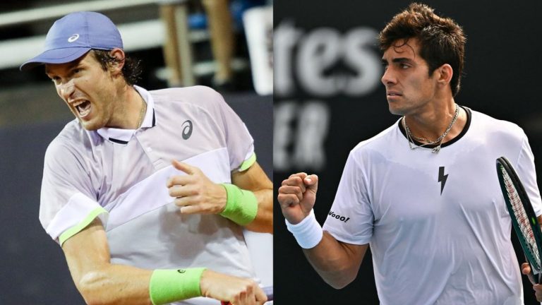 Dispar suerte: Garín avanzó y Jarry quedó eliminado en el ATP 500 de Río Janeiro