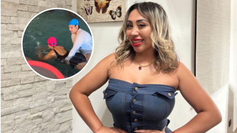 Con clases particulares de natación: Así se prepara Naya Fácil buscando ser la embajadora de Viña 2024