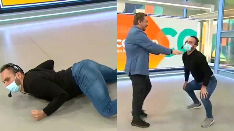 ¿Logrado? El día en que el equipo de Contigo en la Mañana se lució con el paso de Anitta