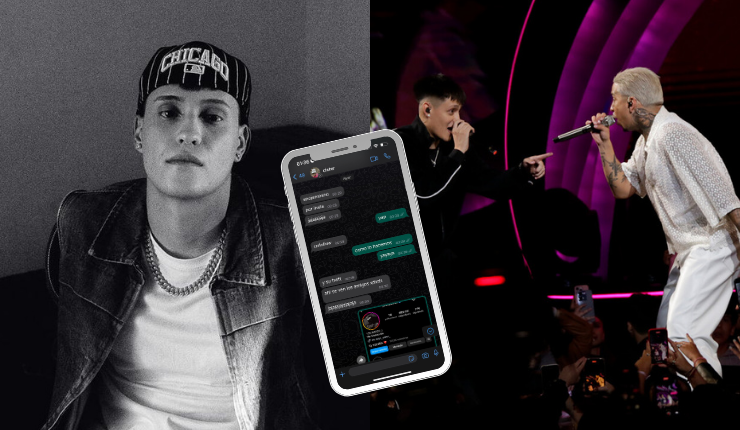 ¡Se supo todo! Kidd Voodoo reveló WhatsApp que desató 