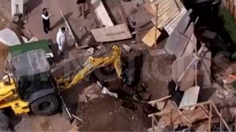 Imágenes exclusivas de las excavaciones en toma de Maipú por operativo PDI