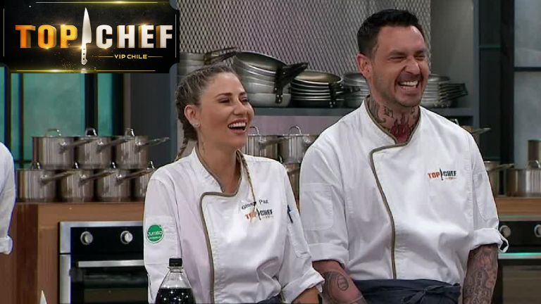 Mauricio Pinilla se unió a Gissella Gallardo en desafío de Top Chef VIP