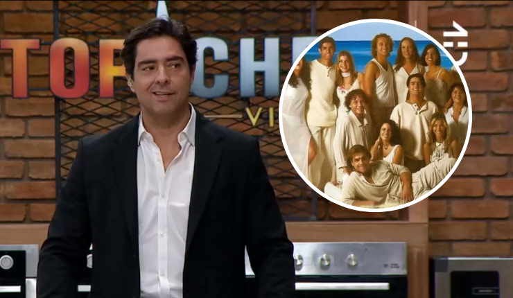 Recordado actor de los '90 reapareció en TV: Apoyó a participante en Top Chef VIP