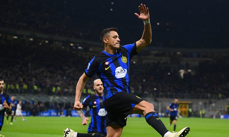Maravilla: Alexis Sánchez acaba con la mala racha y vuelve a convertir con el Inter de Milán